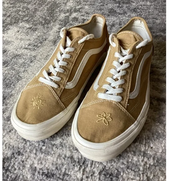 Vans Shoes Vans Eco Theory Old Skool Shoes Sneakers Peace Leaf